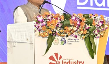 रायपुर : छत्तीसगढ़ में निवेश को बढ़ावा: मुख्यमंत्री श्री विष्णु देव साय का उद्योगपतियों को आमंत्रण