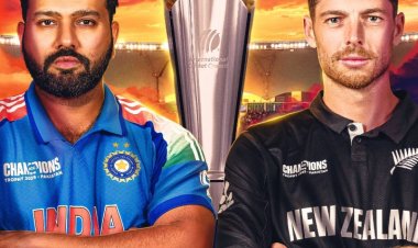 क्रिकेट: भारत और न्यूजीलैंड के बीच रविवार को होगा चैंपियंस ट्रॉफी का फाइनल मुकाबला