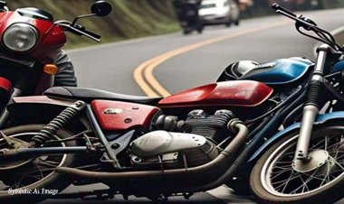 तेज रफ्तार बाइकों की आमने-सामने भिड़ंत में तीन की मौत, दो गंभीर घायल