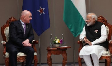 प्रधानमंत्री नरेन्‍द्र मोदी आज नई दिल्‍ली में न्‍यूजीलैंड के प्रधानमंत्री क्रिस्‍टोफर लक्‍सन के साथ भारत-न्‍यूजीलैंड संबंधों पर चर्चा करेंगे