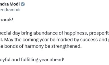 पारसी नववर्ष का त्योहार आज, इस अवसर पर प्रधानमंत्री ने लोगों को शुभकामनाएं दीं