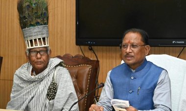 रायपुर : मुख्यमंत्री श्री विष्णुदेव साय से अखिल भारतीय रामनामी महासभा के प्रतिनिधियों ने की सौजन्य भेंट