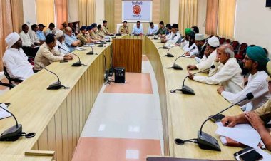 ईद और नवरात्रि  को सौहार्दपूर्ण बनाने के लिए   रणनीति तैयार