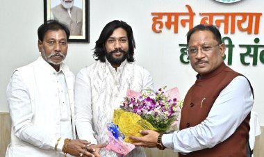 रायपुर : मुख्यमंत्री श्री विष्णुदेव साय ने विधायक गुरु खुशवंत साहेब को दी जन्मदिन की बधाई