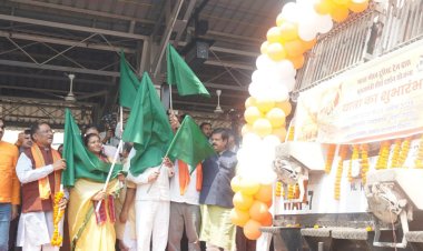 रायपुर : छत्तीसगढ़ में आस्था को मिला नया संबल : मुख्यमंत्री श्री विष्णु देव साय ने मुख्यमंत्री तीर्थ दर्शन योजना का किया शुभारंभ