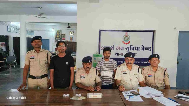 493 नग नशीले टेबलेट के साथ 2 आरोपियों को गिरफ्तार