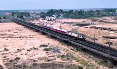 सेमी हाई स्पीड ट्रेन का परीक्षण