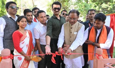 रायपुर : मुख्यमंत्री श्री विष्णुदेव साय ने जशपुर जिले के 63 करोड़ रूपए से अधिक लागत के विकास कार्यों की दी सौगात