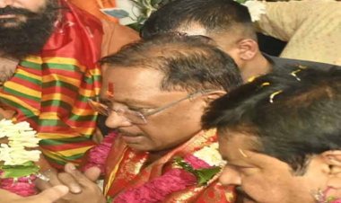 रायपुर : मुख्यमंत्री श्री विष्णु देव साय ने हनुमान जयंती पर की पूजा-अर्चना
