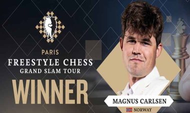 नॉर्वे के मैग्नस कार्लसन ने पेरिस में फ्रीस्‍टाईल शतरंज ग्रैंड स्लैम 2025 का खिताब जीता