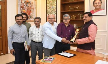 मुख्यमंत्री डॉ. यादव को प्रदान किया गया बेस्ट स्टेट फॉर प्रमोशन ऑफ स्पोर्ट्स अवार्ड