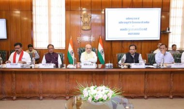 अमित शाह और सीएम विष्णुदेव साय की आपराधिक कानूनों पर समीक्षा बैठक