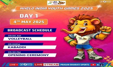 आज बिहार की राजधानी पटना में पाटलिपुत्र स्पोर्ट्स कॉम्प्लेक्स में होगी खेलो इंडिया यूथ गेम्स की शुरूआत