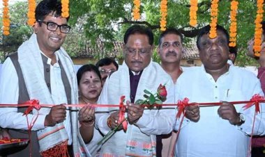 रायपुर : मुख्यमंत्री श्री विष्णुदेव साय ने जांजगीर में नवनिर्मित तहसील कार्यालय भवन का किया लोकार्पण