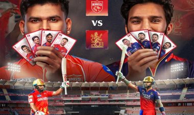 आईपीएल के पहले क्‍वालीफायर में आज पंजाब किंग्‍स का मुकाबला रॉयल चैलेंजर्स बैंगलुरू से होगा