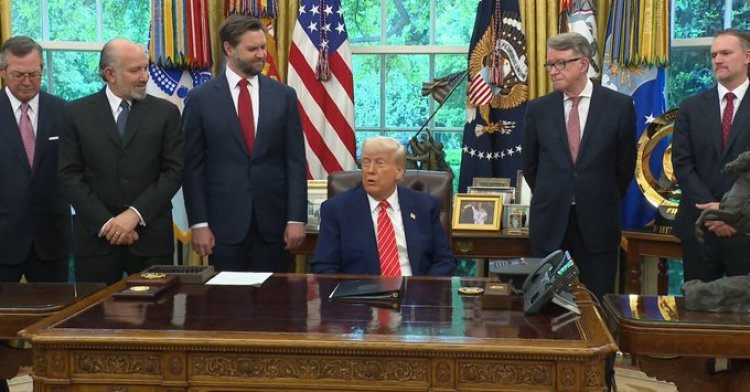 अमरीका के राष्ट्रपति डोनाल्ड ट्रम्प ने ब्रिटेन के साथ विशेष व्यापार समझौते की घोषणा की