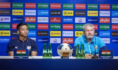 फुटबॉल में फीफा के अंतरराष्ट्रीय दोस्‍ताना मुकाबले में आज भारत का सामना थाईलैंड से होगा