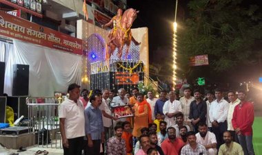 सौसर में छत्रपति शिवाजी महाराज का 351वां राज्याभिषेक उत्सव भव्यता से मनाया गया