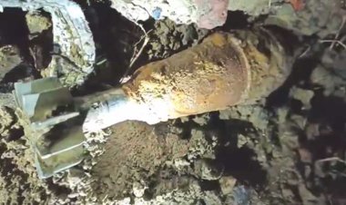 रेलवे ट्रैक के पास मिला मोर्टार बम, पुलिस व सेना में मचा हड़कंप