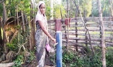 रायपुर : सुदूर बीजापुर के गुंजेपर्ती में अब हर घर नल से पहुंच रहा जल