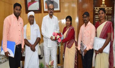 रायपुर : राज्यपाल श्री डेका ने तुलसी शिशु मंदिर कांकेर के विकास के लिए 2 लाख रूपए दिए