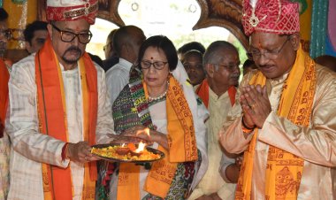 रायपुर : रथयात्रा महोत्सव में शामिल हुए राज्यपाल श्री डेका