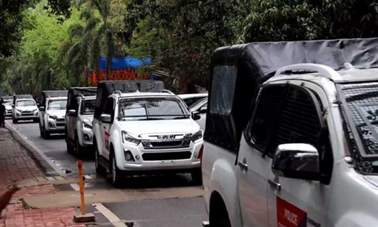 मुख्यमंत्री ने बिहार पुलिस को दी 520 चारपहिया की सौगात
