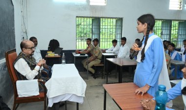 रायपुर : राज्यपाल श्री रमेन डेका ने विद्यार्थियों को दिए सफलता के मंत्र