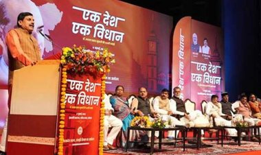 प्रधानमंत्री श्री मोदी ने डॉ. मुखर्जी के विचार को किया है क्रियान्वित : मुख्यमंत्री डॉ. यादव