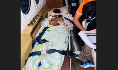 पीएम श्री एयर एम्बुलेंस सेवा बनी जीवन की संजीवनी, सिंगरौली के मरीज को पहुंचाया इंदौर