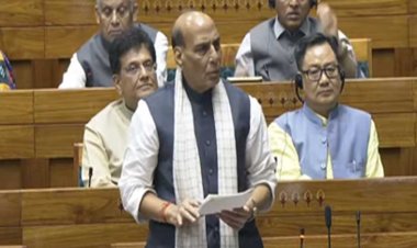 राजनाथ सिंह का राज्यसभा में विपक्ष पर वार: "पीओके पर दिखावा न करें, वह दिन दूर नहीं जब घर वापसी होगी"