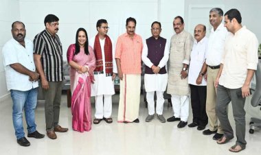 रायपुर : मुख्यमंत्री श्री साय से केरल एवं ओडिशा के सांसदों के प्रतिनिधिमंडल ने की सौजन्य मुलाकात