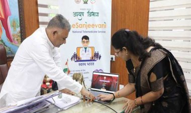 "वैद्य आपके द्वार योजना" के तहत ई-संजीवनी पोर्टल का शुभारंभ, आमजन को मिलेगा निःशुल्क आयुष परामर्श