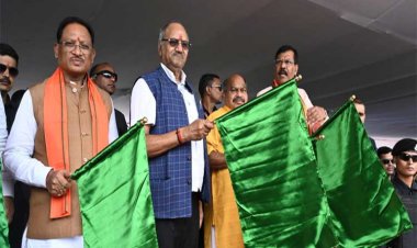 रायपुर : प्रधानमंत्री की विशेष पहल से बस्तर समेत प्रदेश भर में रेल सेवाओं का बढ़ा दायरा : मुख्यमंत्री श्री साय