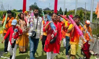 जापान में गूंजा 'हर हर महादेव', प्रवासी भारतीयों ने की भव्य कांवड़ यात्रा