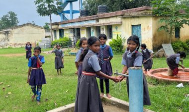 रायपुर : ग्राम सिरियाखोह के शालाओं और आँगनबाड़ी केन्द्र में एफएचटीसी कनेक्शन से शुरू हुई स्वच्छ जल की आपूर्ति