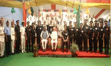 राज्यपाल श्री पटेल ने स्वतंत्रता दिवस पर राजभवन पचमढ़ी में किया शुभकामनाओं का आदान-प्रदान