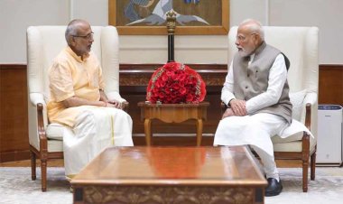 पीएम मोदी ने एनडीए उपराष्ट्रपति उम्मीदवार सीपी राधाकृष्णन को दी शुभकामनाएं