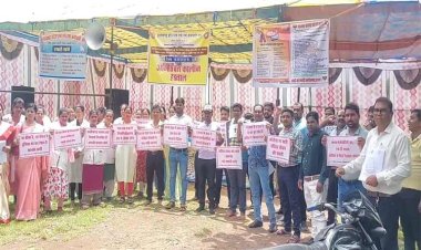 एनएचएम के 16 हजार संविदा कर्मचारी हड़ताल पर, आपात सेवाओं का बहिष्कार