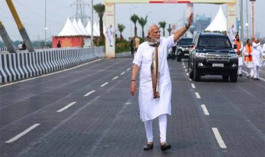 पीएम मोदी ने बेगूसराय में 6 लेन औंटा-सिमरिया पुल का उद्घाटन किया