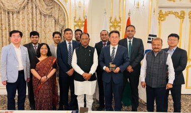 रायपुर : सियोल में मुख्यमंत्री श्री विष्णु देव साय और ATCA प्रतिनिधिमंडल की महत्वपूर्ण भेंट, छत्तीसगढ़ में निवेश की संभावनाओं पर हुई चर्चा