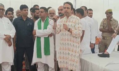 जयंत चौधरी ने मुजफ्फरनगर में किया स्टेडियम का उद्घाटन, कार्यकर्ताओं को दिया एकजुटता का संदेश