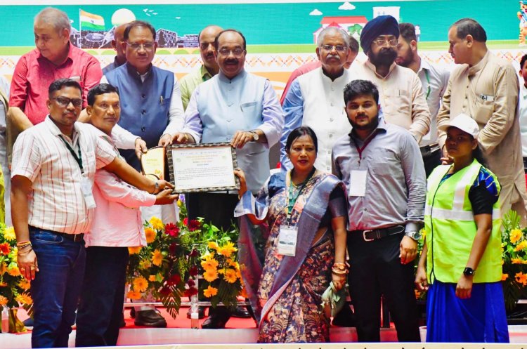 रायपुर : सुकमा नगर पालिका परिषद को विशेष श्रेणी पुरस्कार