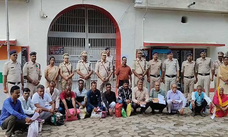 स्वतंत्रता दिवस पर सागर जेल से 14 बंदियों को मिली रिहाई, आत्मनिर्भरता की राह पर कदम