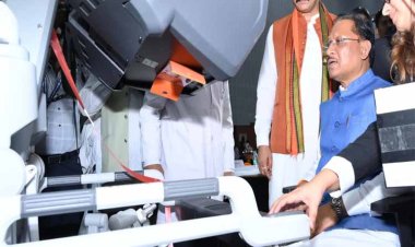 रायपुर : रोबोटिक सर्जरी छत्तीसगढ़ में चिकित्सा सुविधाओं के विकास में एक नया आयाम : मुख्यमंत्री विष्णु देव साय