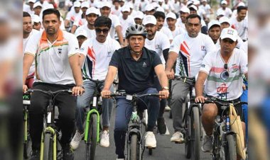 फिट इंडिया संडे ऑन साइकिल का 31वां संस्करण: 7000 स्थानों पर उमड़ा फिटनेस का जोश