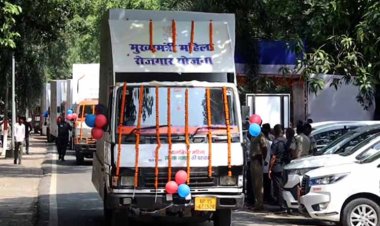 मुख्यमंत्री महिला रोजगार योजना पोर्टल का शुभारंभ, 250 प्रचार वाहन हुए रवाना