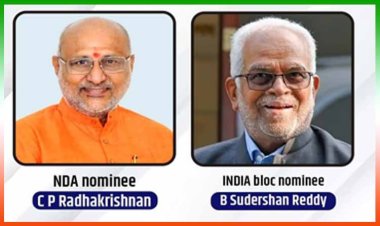 उपराष्ट्रपति चुनाव आज: NDA के सी. पी. राधाकृष्णन और INDIA ब्लॉक के जज रेड्डी के बीच सीधी टक्कर