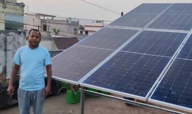 रायपुर : बिजली का बिल, अब हुआ शून्य रामेश्वर सिंह को मिली बिजली बिल से राहत