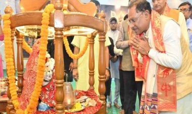 रायपुर : उत्साह, उमंग और सद्भावना बढ़ाने का पर्व है नवरात्रि : मुख्यमंत्री श्री साय
